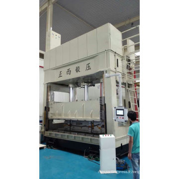 Presse hydraulique à emboutissage profond à double action série Yz28 de la marque Zhengxi fabriquée en Chine